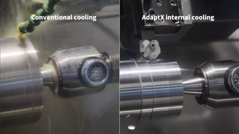 Comparing Conventional Cooling with AdaptX Closed Internal Cooling