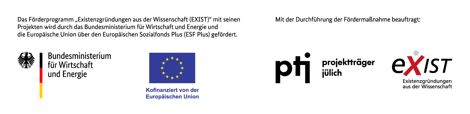 Gefördert durch BMWK und EXIST